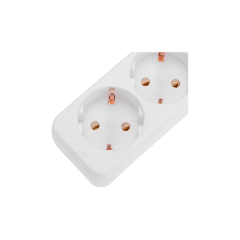 Удлинитель сетевой пятиместный с заземлением Rexant 13-4212 (6А, 250В, 3 м)