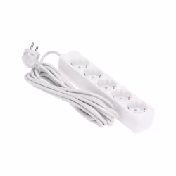 Удлинитель сетевой пятиместный с заземлением Rexant 13-4213 (6А, 250В, 5 м)