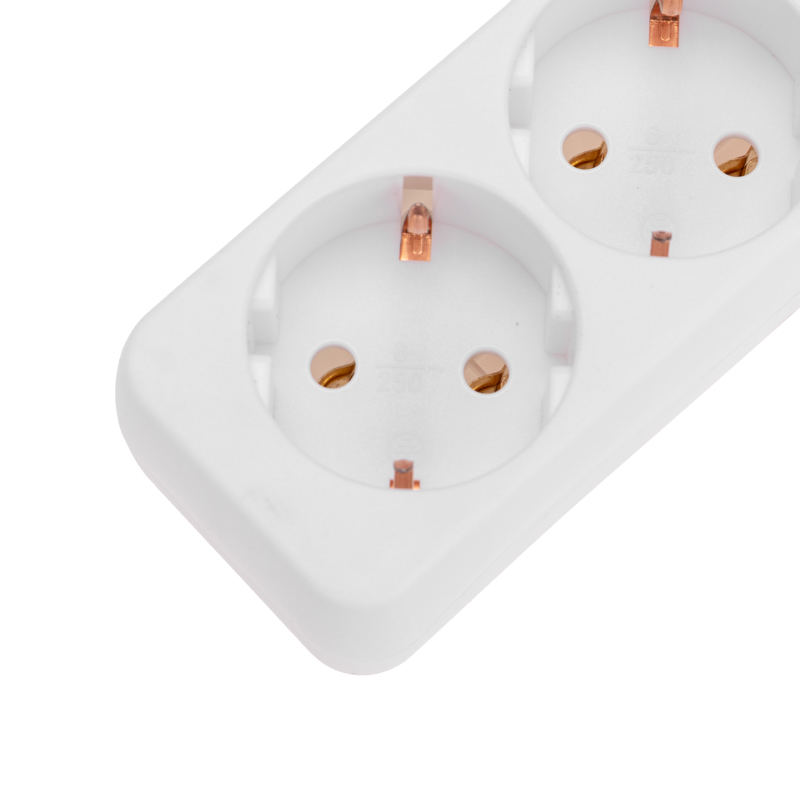 Удлинитель сетевой пятиместный с заземлением Rexant 13-4213 (6А, 250В, 5 м)