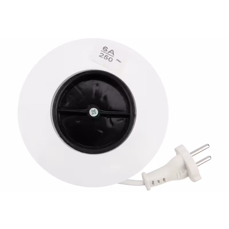 Удлинитель-рулетка трехместный Rexant 11-7224 (6А, 250В, 3 м)