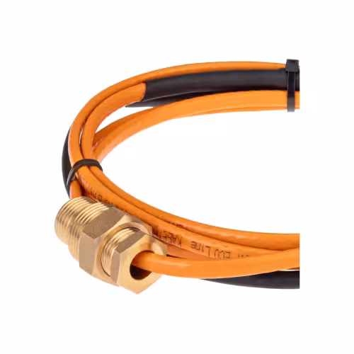 Кабель греющий саморегулирующийся пищевой Rexant 10 ККНС 2ЛПп-ЭЛ 65/85, 2 м