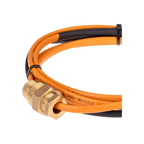 Кабель греющий саморегулирующийся пищевой Rexant 10 ККНС 2ЛПп-ЭЛ 65/85, 2 м