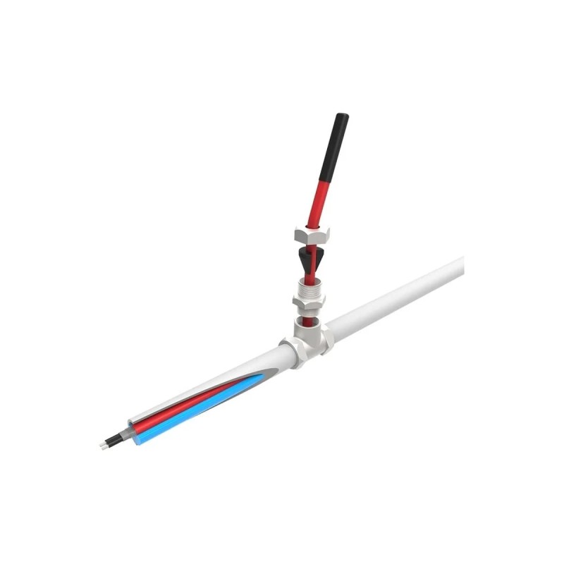 Кабель греющий саморегулирующийся пищевой Rexant 10 ККНС 2ЛПп-ЭЛ 65/85, 2 м