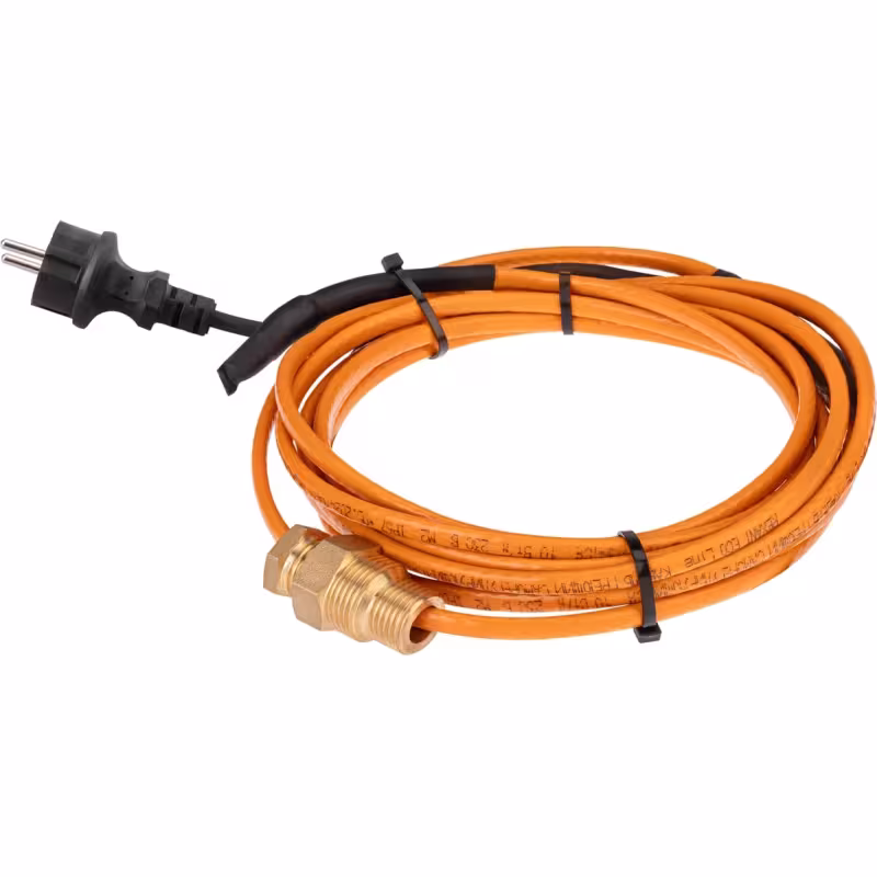 Кабель греющий саморегулирующийся пищевой Rexant 10 ККНС 2ЛПп-ЭЛ 65/85, 4 м