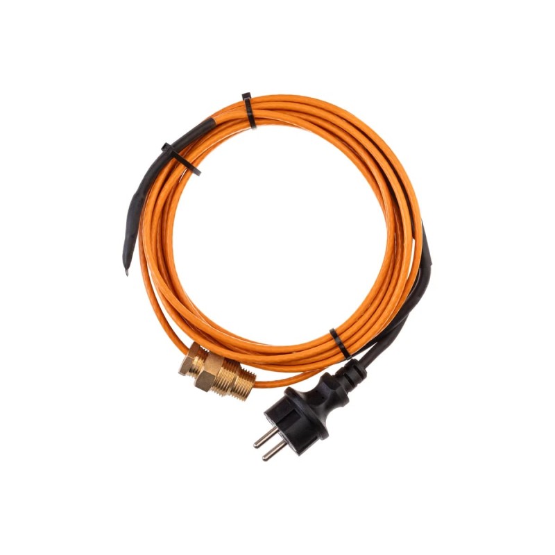 Кабель греющий саморегулирующийся пищевой Rexant 10 ККНС 2ЛПп-ЭЛ 65/85, 4 м