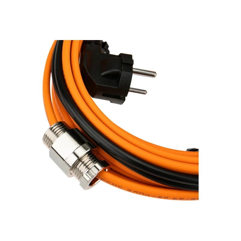 Кабель греющий саморегулирующийся пищевой Rexant 10 ККНС 2ЛПп-ЭЛ 65/85, 6 м