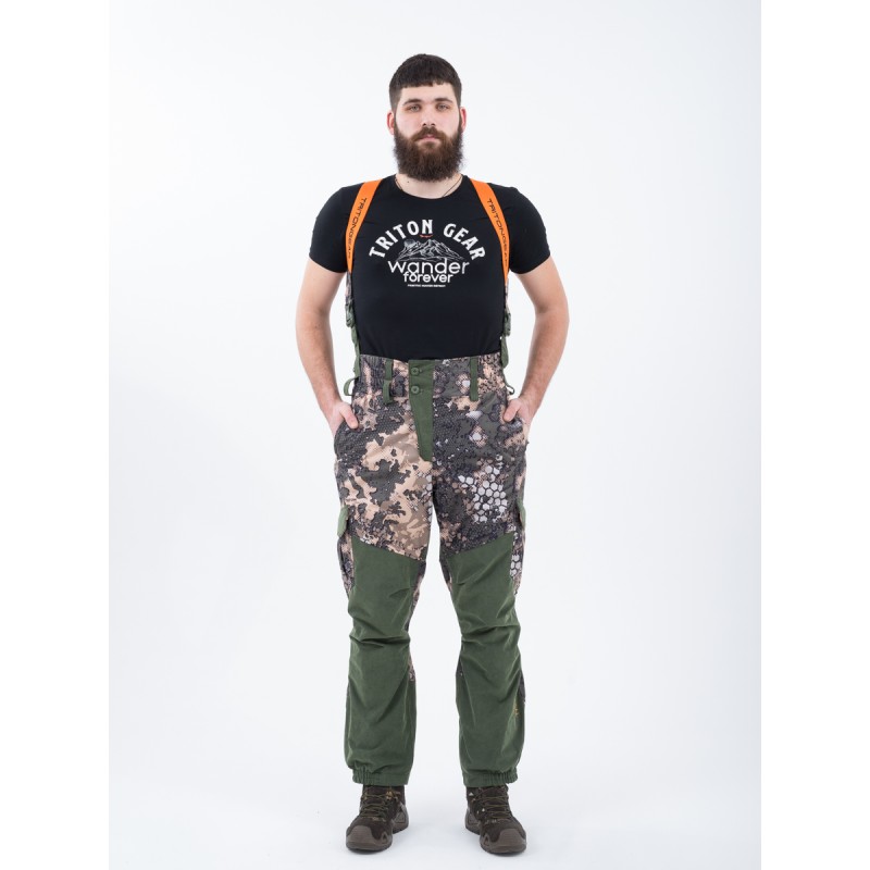 Брюки мужские Triton Gear Gorka Pro -5, ткань Алова, песок, размер 52-54, 182-188 см