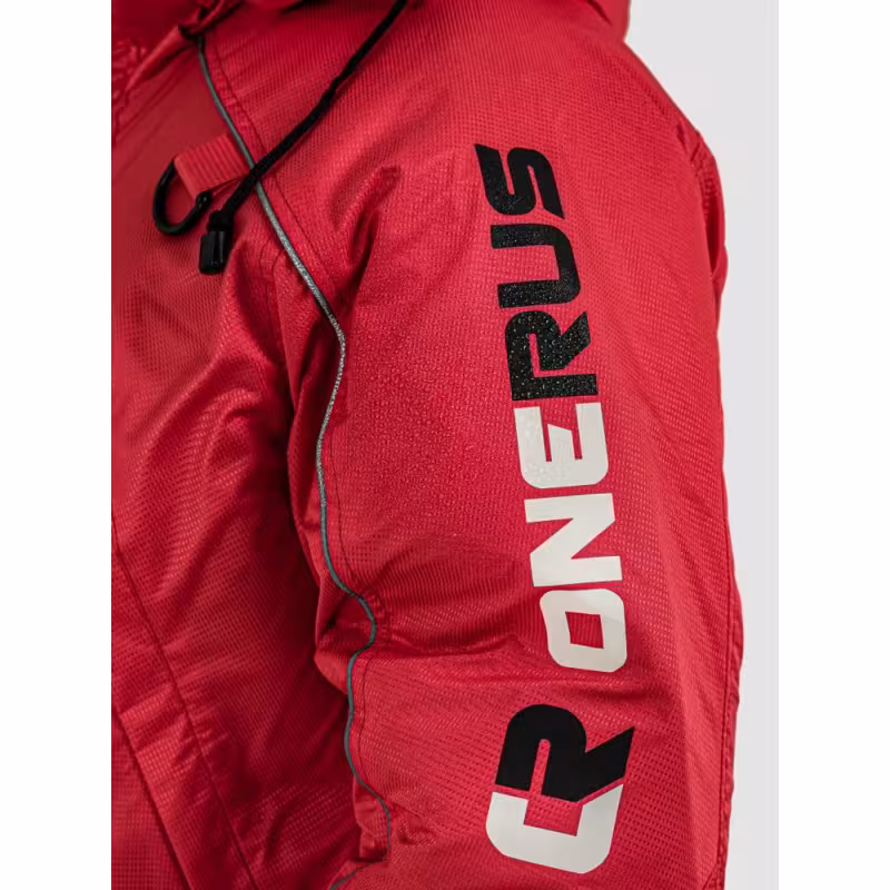 Куртка-поплавок мужская OneRus Фишер -45, ткань Таслан, красный, размер 52-54, 170-176 см