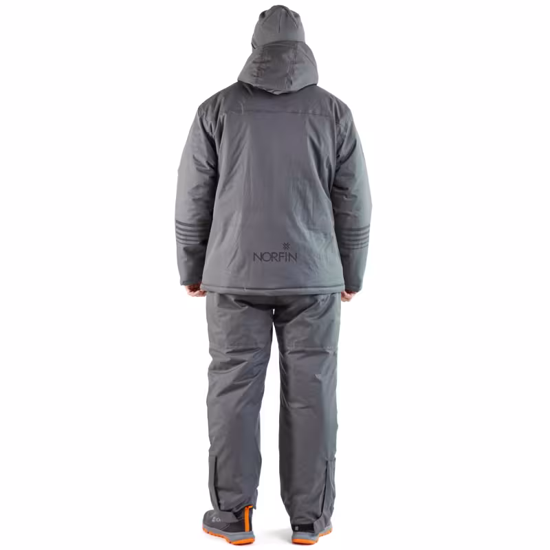 Костюм мужской Norfin Fjord, мембрана Nortex Breathable, серый, размер 44-46 (S), 168-174 см