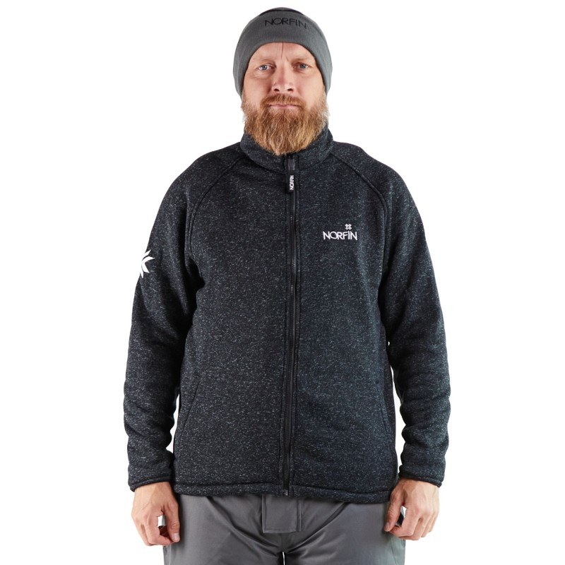 Костюм мужской Norfin Fjord, мембрана Nortex Breathable, серый, размер 44-46 (S), 168-174 см