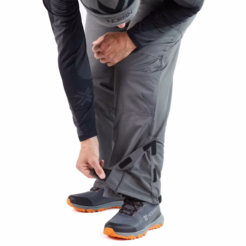 Костюм мужской Norfin Fjord, мембрана Nortex Breathable, серый, размер 52-54 (L), 176-182 см