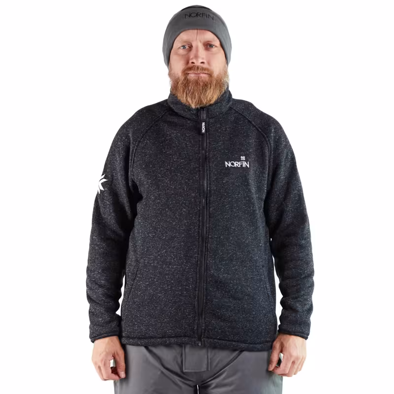 Костюм мужской Norfin Fjord, мембрана Nortex Breathable, серый, размер 56-58 (XL), 180-186 см