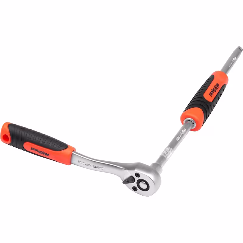 Вороток-отвертка AV Stee AV-509916, двухкомпонентная рукоятка, 1/4 