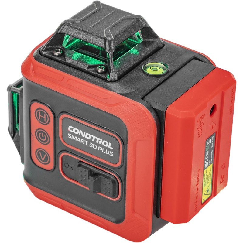 Нивелир лазерный CONDTROL Smart 3D Plus (3 плоск.; без приемн.-30м, с приемн.60м; 360°, ±0,3мм/м)