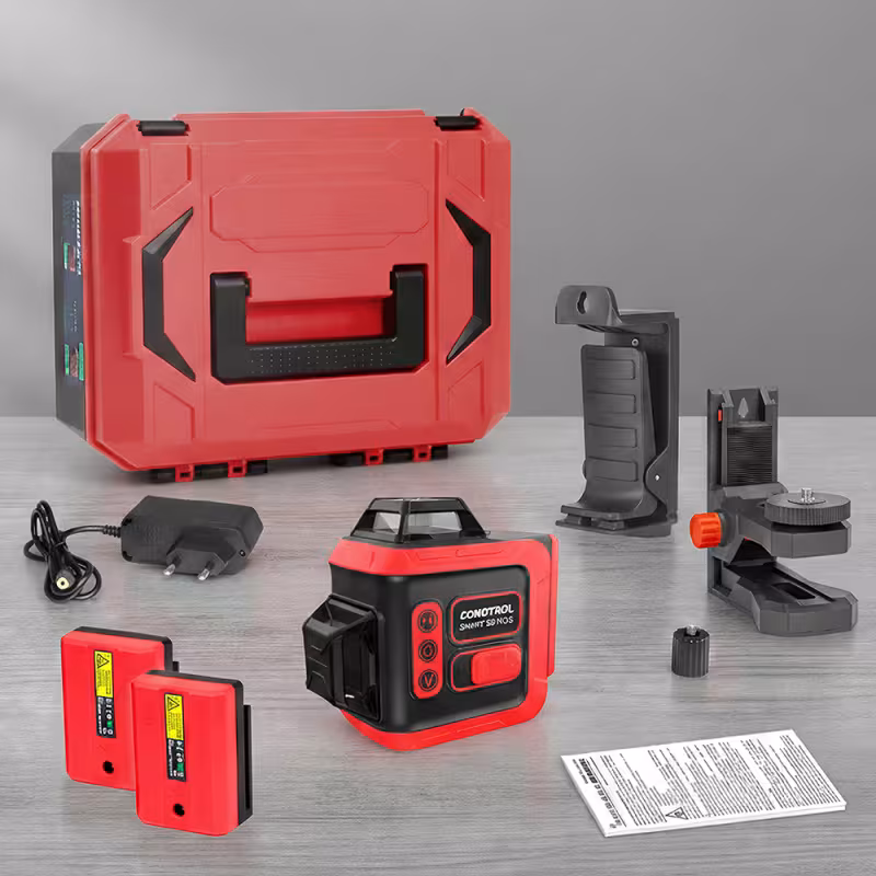 Нивелир лазерный CONDTROL Smart 3D Plus (3 плоск.; без приемн.-30м, с приемн.60м; 360°, ±0,3мм/м)