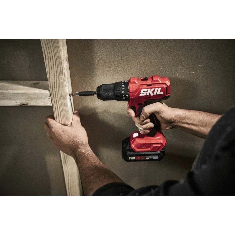 Дрель-шуруповерт аккумуляторная Skil DL6280 (с двумя АКБ)