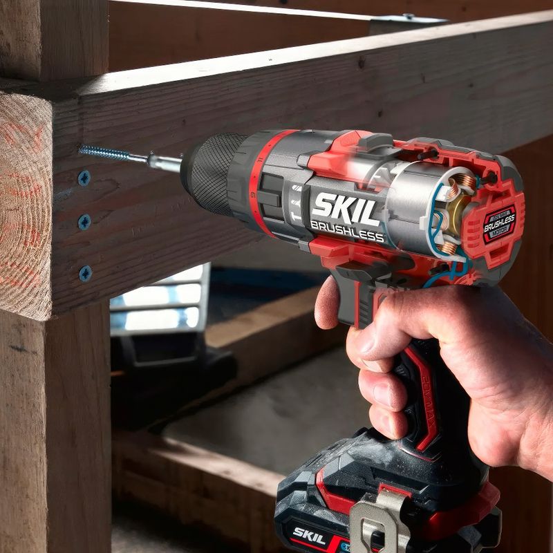 Дрель-шуруповерт аккумуляторная Skil DL6270 (с двумя АКБ)