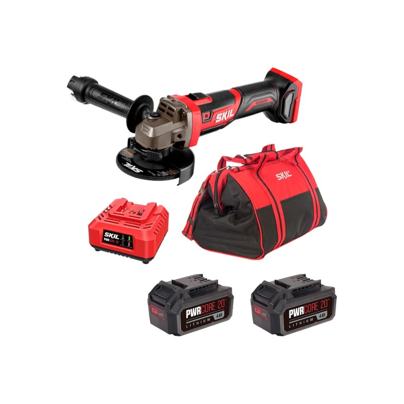 Шлифмашина угловая аккумуляторная Skil AG2907 (с двумя АКБ)