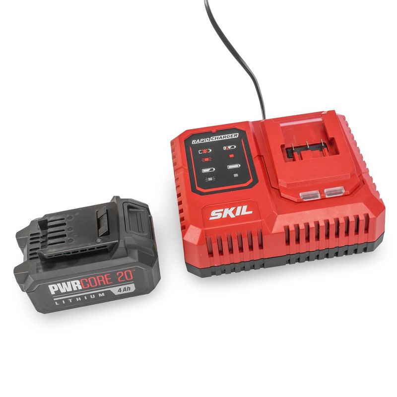 Комплект Skil из аккумулятора BY5196 и зарядного устройства QC5360 (Li-Ion, 20В, 4Ач)