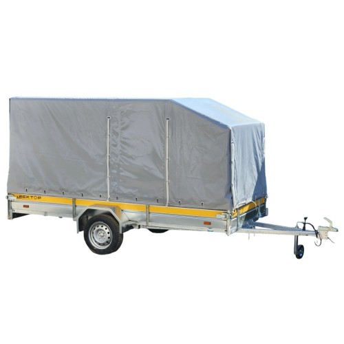 Тент с каркасом на прицеп ЛАВ 81012А 3.5х1.5 м, 1800 мм