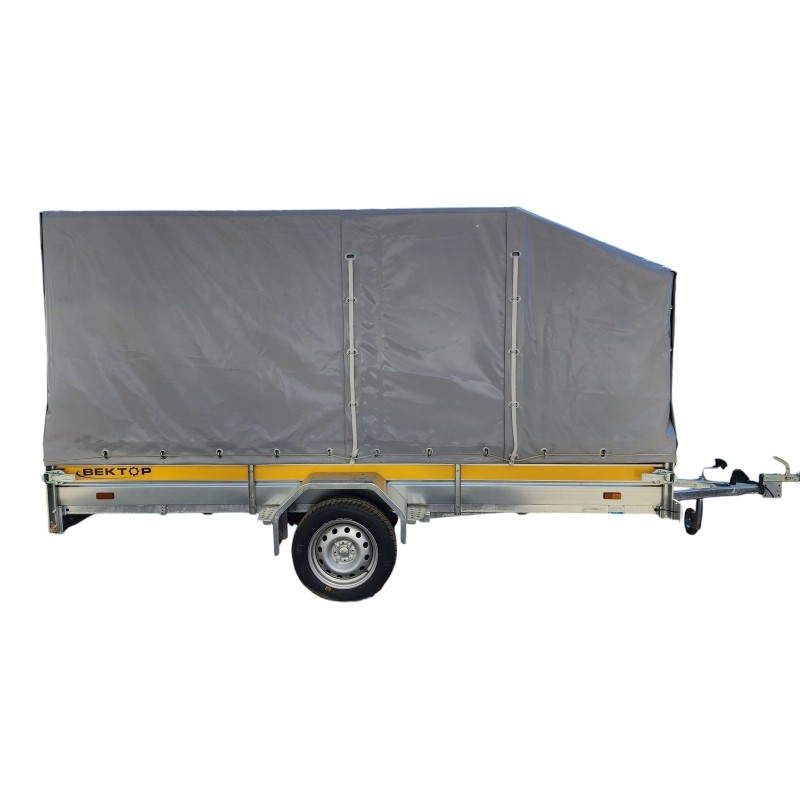 Тент с каркасом на прицеп ЛАВ 81012А 3.5х1.5 м, 1800 мм
