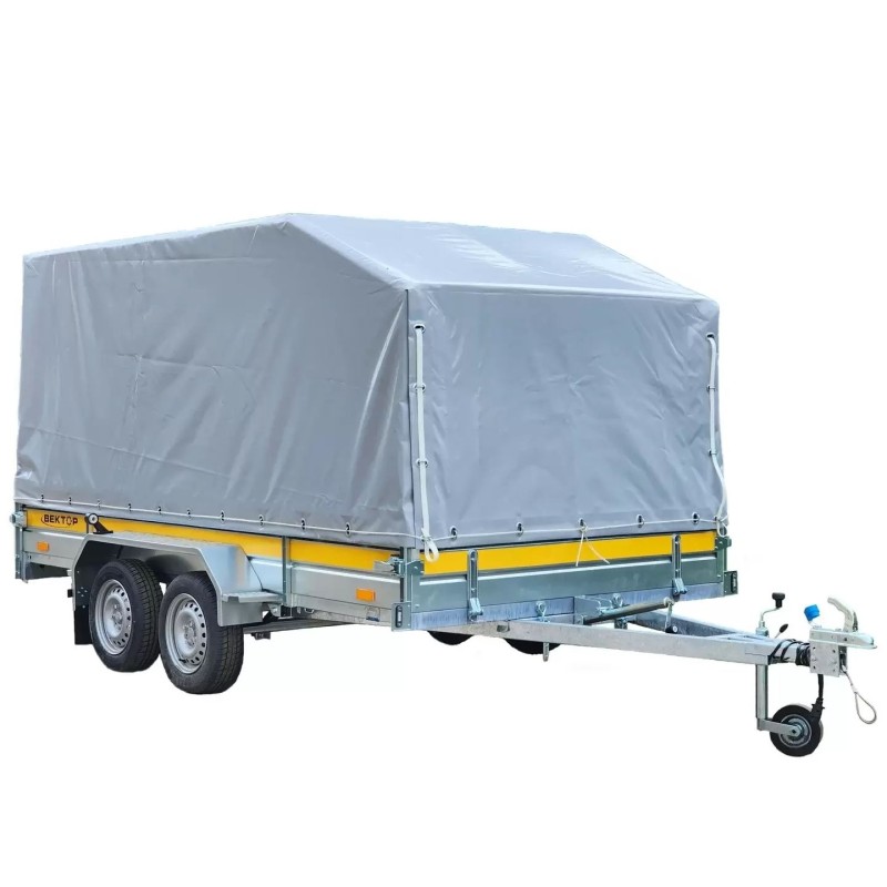 Тент с каркасом на прицеп ЛАВ 81012А 3.5х1.5 м, 1800 мм