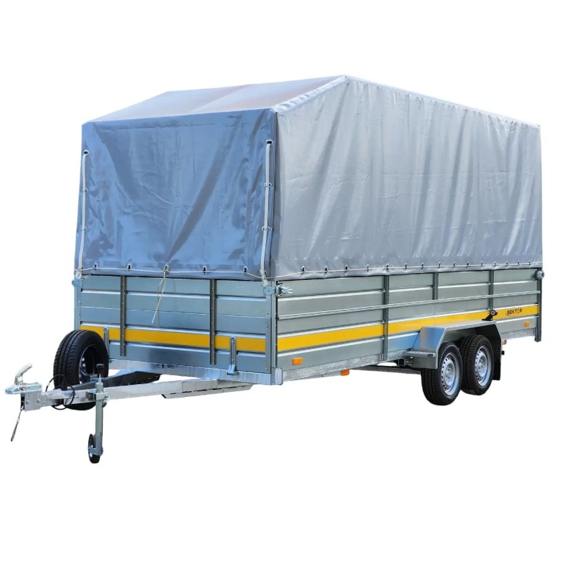 Тент с каркасом на прицеп ЛАВ 81012А 3.5х1.5 м, 1800 мм