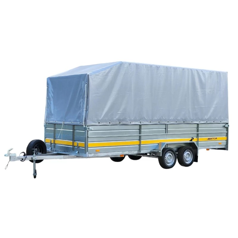 Тент с каркасом на прицеп ЛАВ 81012А 3.5х1.5 м, 1800 мм