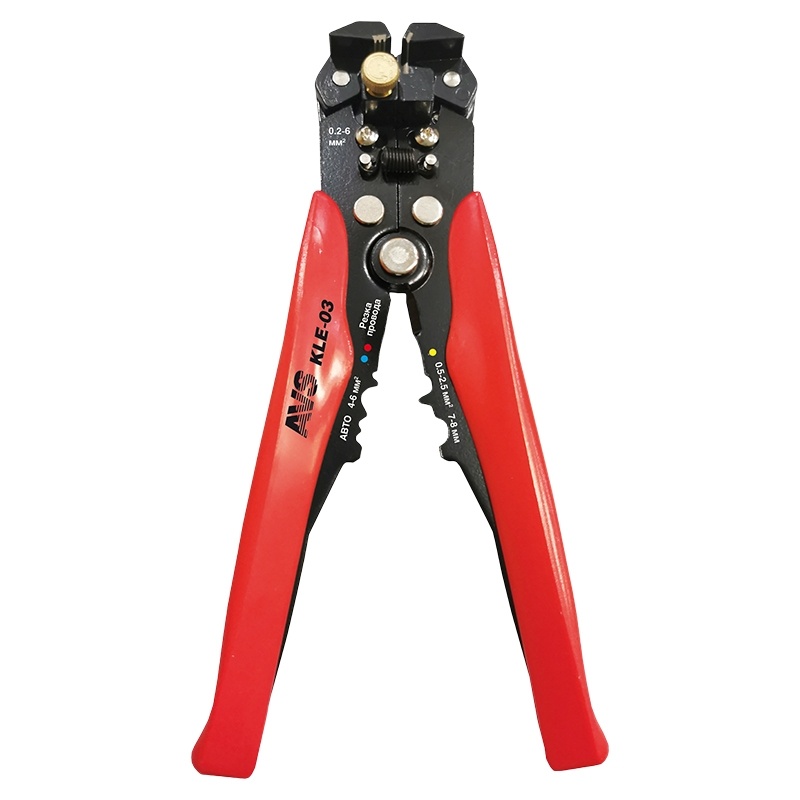Клещи для снятия изоляции AVS KLE-03 A40815S, 205 мм