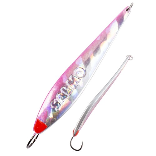 Блесна вертикальная Lucky John Model S-2, c впаянным крючком, 4.2 см, 3 гр, цвет 8375-PG