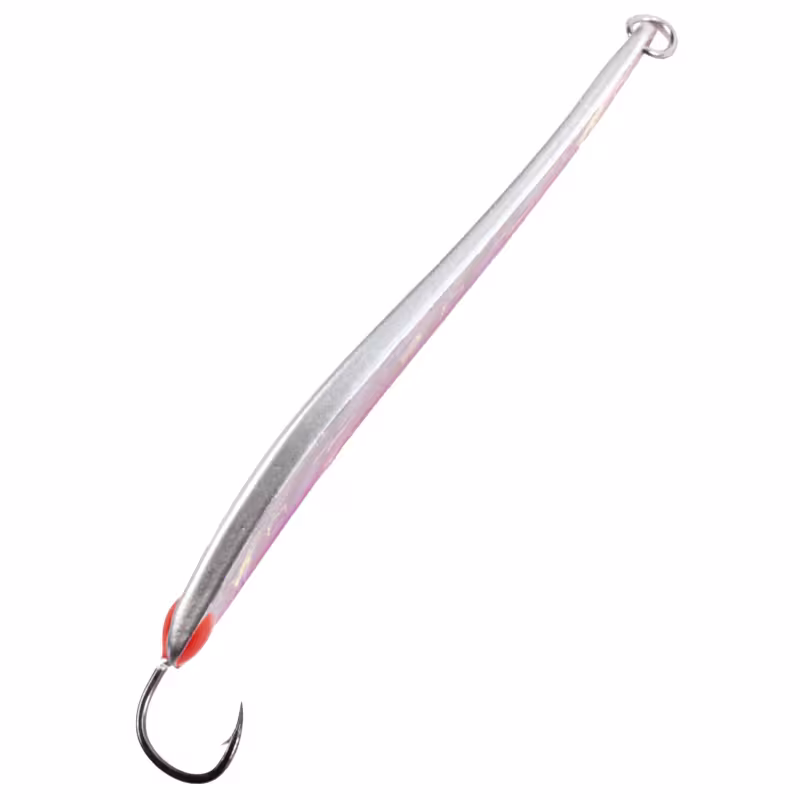 Блесна вертикальная Lucky John Model S-2, c впаянным крючком, 4.2 см, 3 гр, цвет 8375-PG