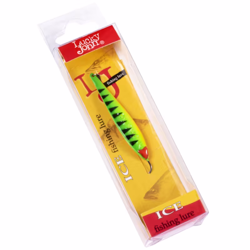 Блесна вертикальная Lucky John Model S-2, c впаянным крючком, 4.2 см, 3 гр, цвет 8375-T