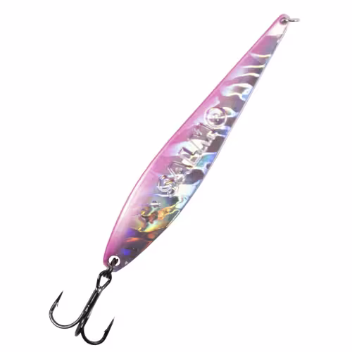 Блесна вертикальная Lucky John Model S-2, с тройником, 4.2 см, 3 гр, цвет 8275-PG