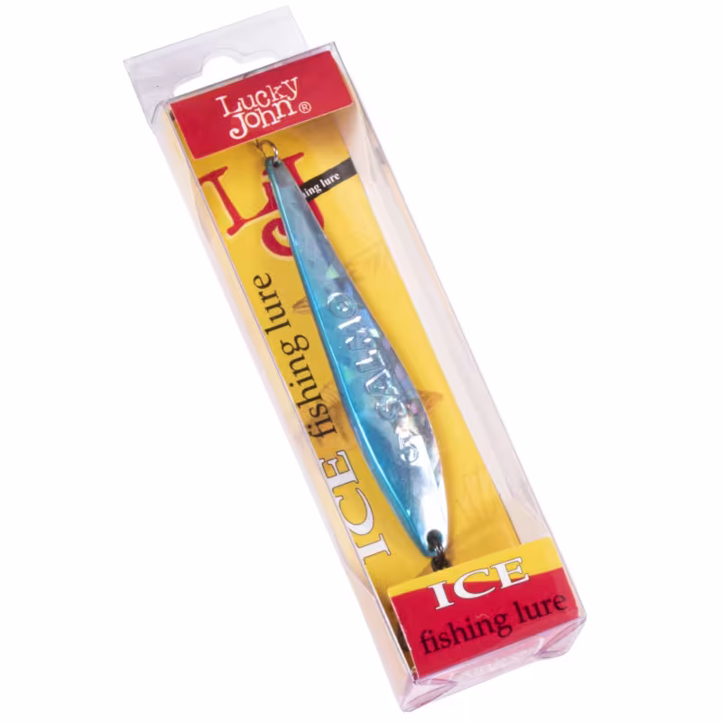 Блесна вертикальная Lucky John Model S-5, с тройником, 7.8 см,17 гр, цвет 8278-BI