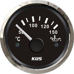 Указатель температуры масла Kus KY14005 BS, 50-150 °C, черный