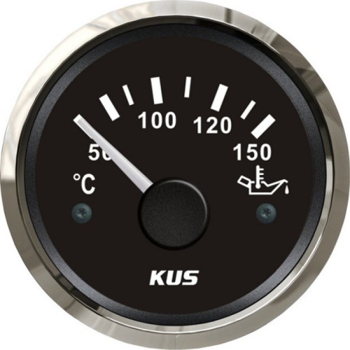 Указатель температуры масла Kus KY14005 BS, 50-150 °C, черный