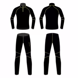 Костюм лыжный детский Fischer Fleece JR GR8133-100, флис, черный, 164  см