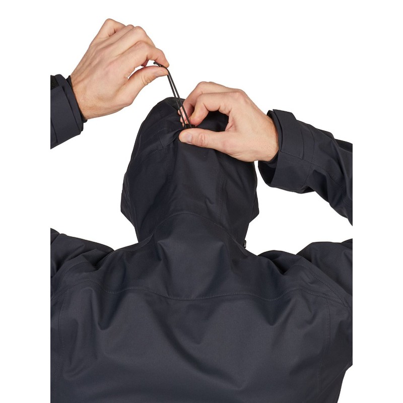 Куртка мужская Norfin Torrent Pro, мембрана Toray Dermizax, черный, размер 44-46 (S), 168-174 см