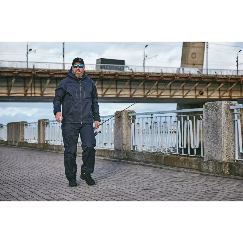 Куртка мужская Norfin Torrent Pro, мембрана Toray Dermizax, черный, размер 52-54 (L), 176-182 см