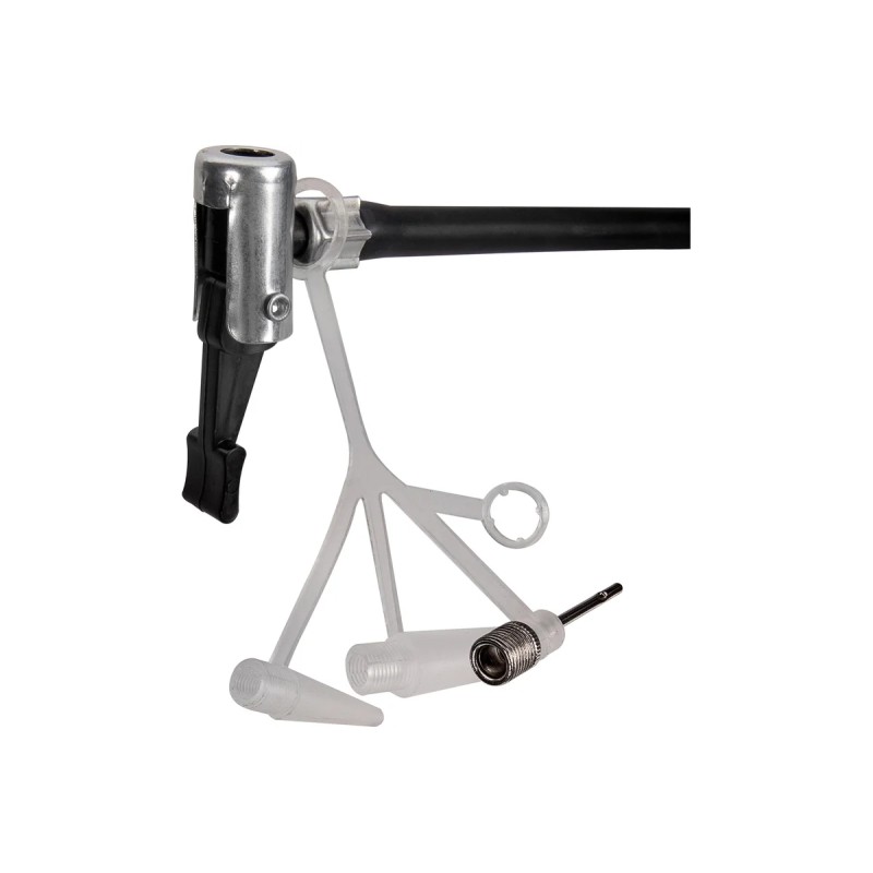 Насос автомобильный ножной с манометром AutoVirazh AV-030892