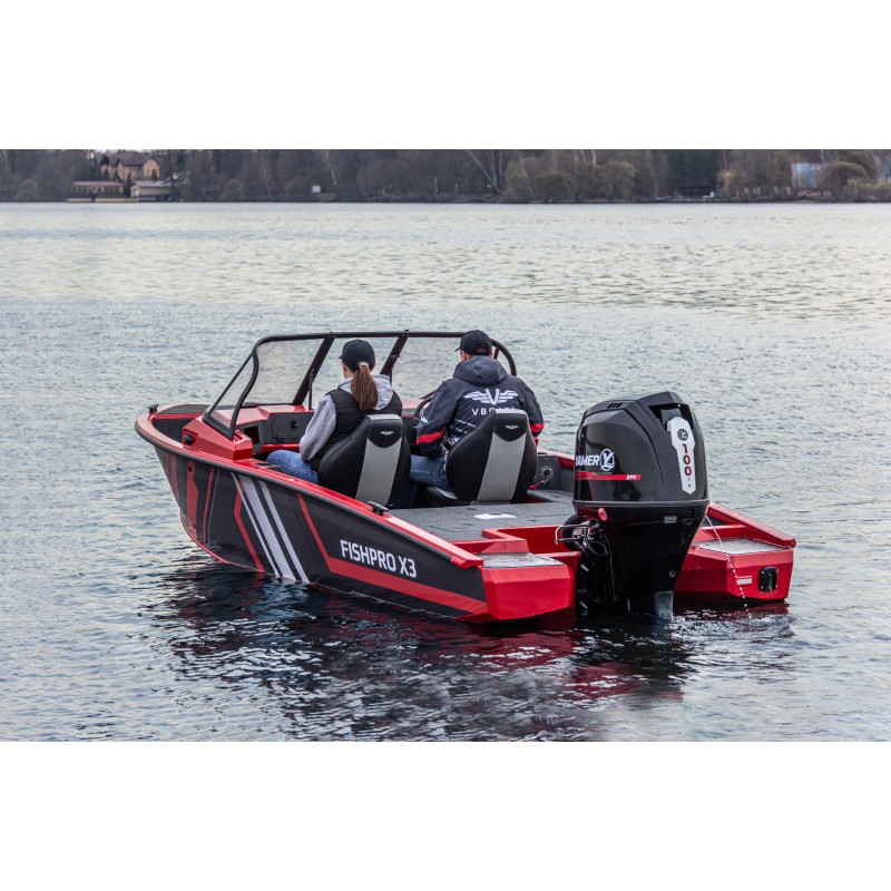 Лодка алюминиевая Vboats FishPro X3