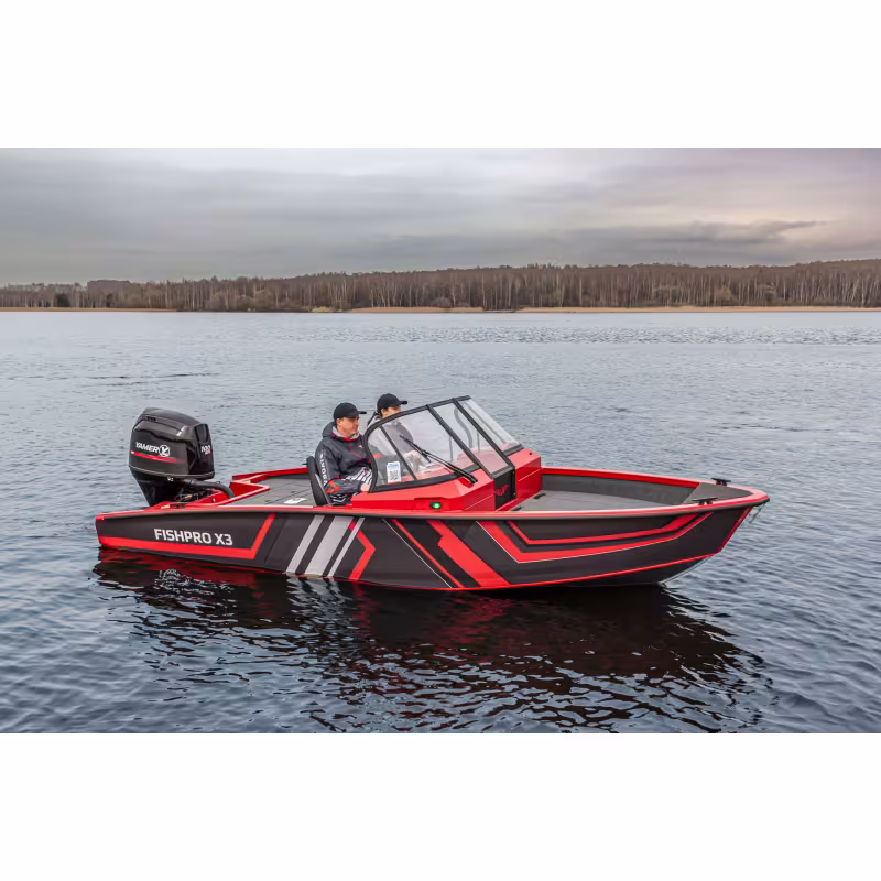Лодка алюминиевая Vboats FishPro X3