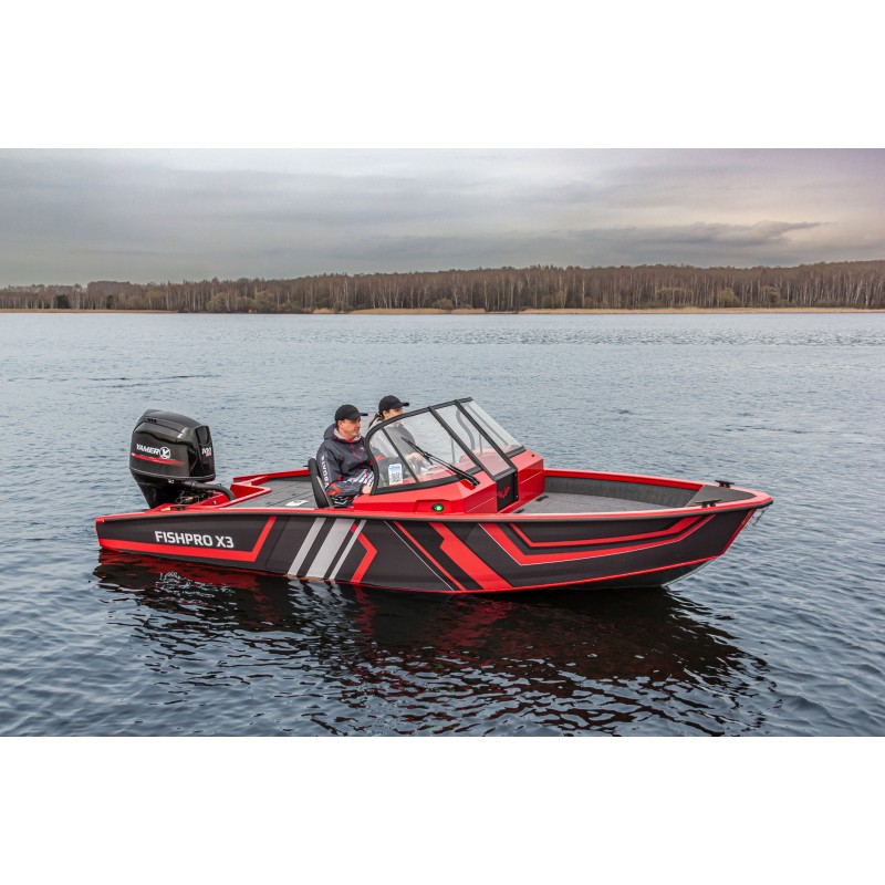 Лодка алюминиевая Vboats FishPro X3