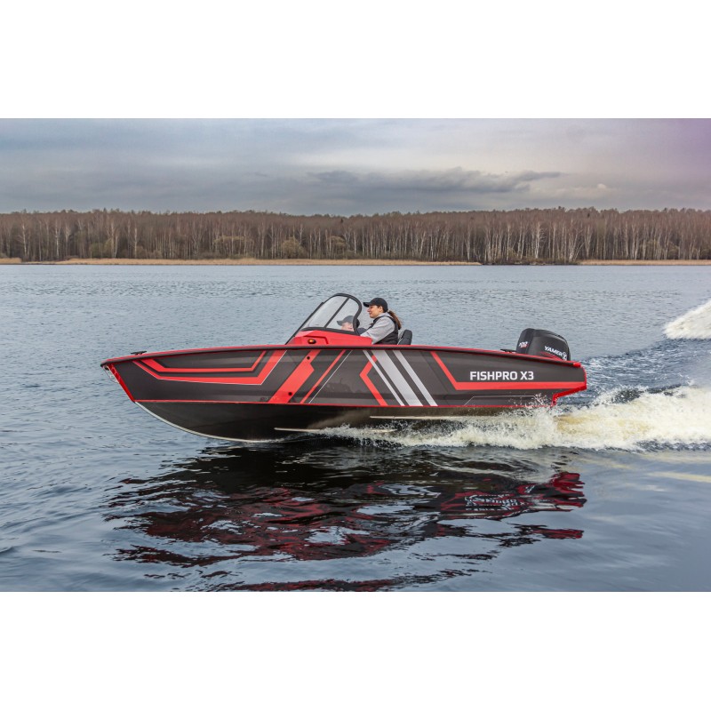Лодка алюминиевая Vboats FishPro X3