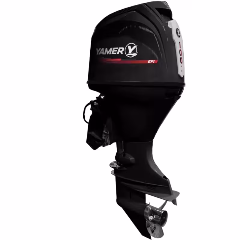 Лодка алюминиевая Vboats Yava L BowRider с мотором Yamer EF100