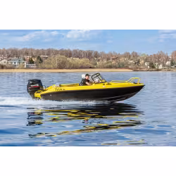 Лодка алюминиевая Vboats Yava XL BowRider