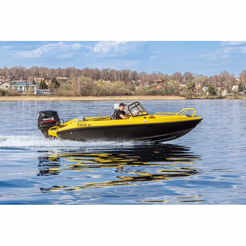 Лодка алюминиевая Vboats Yava XL BowRider