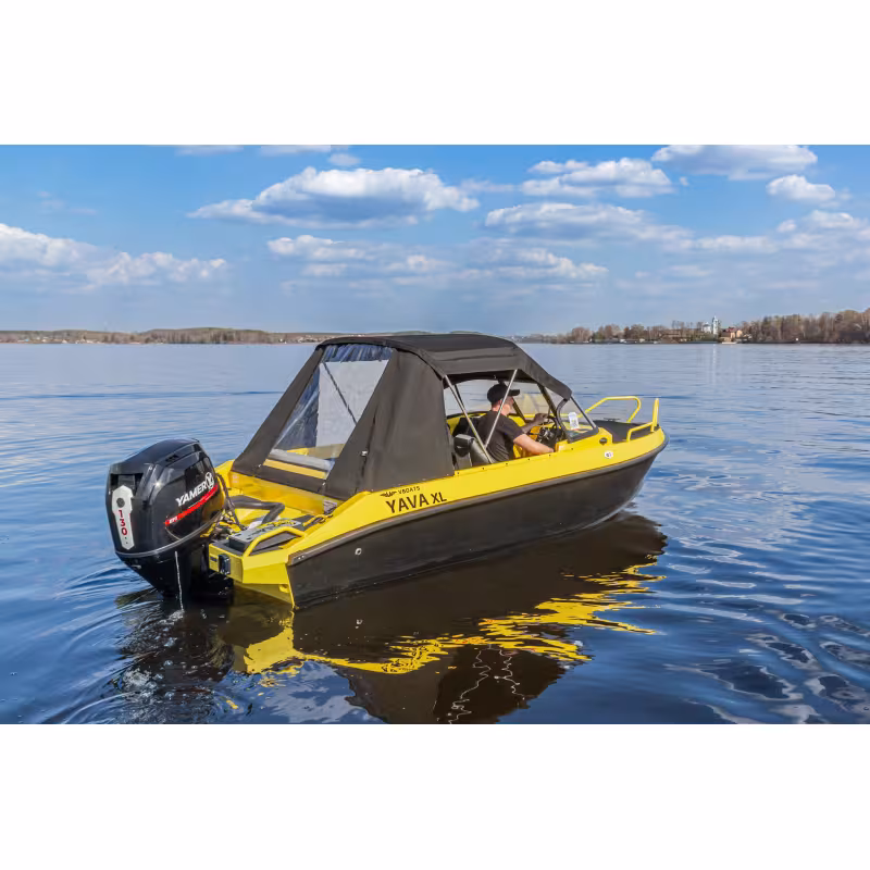 Лодка алюминиевая Vboats Yava XL BowRider