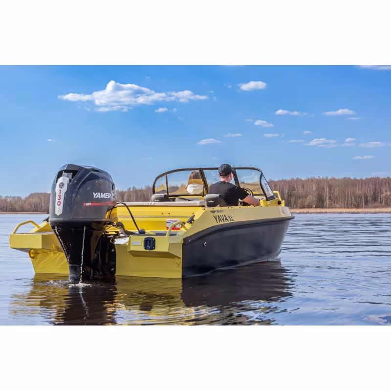 Лодка алюминиевая Vboats Yava XL BowRider