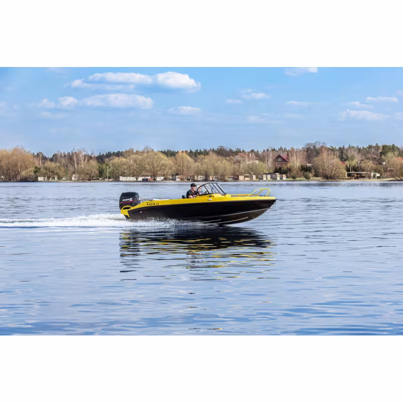 Лодка алюминиевая Vboats Yava XL BowRider